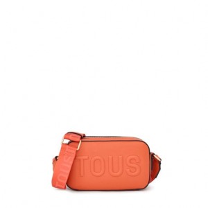 Crossbody Kabelka Tous La Rue New Reporter Oranžové | CZ-RSXUGZ954