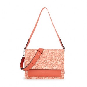 Crossbody Kabelka Tous Medium Audree Kaos Mini Evolution Oranžové | CZ-IVQERU241