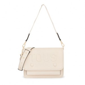 Crossbody Kabelka Tous Medium La Rue Audree Ivory | CZ-LWZHPI502