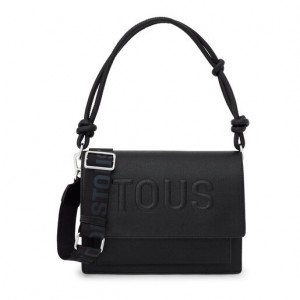 Crossbody Kabelka Tous Medium La Rue New Audree Černé | CZ-DVJLCB138