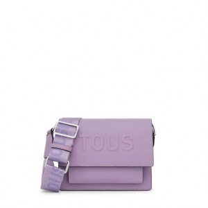 Crossbody Kabelka Tous Small La Rue New Audree Lilac | CZ-FYQNRV407