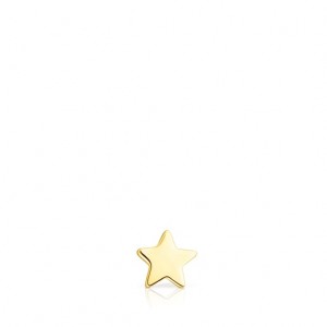 Náušnice Tous Star Motif Ear Zlaté | CZ-OUCGKS610