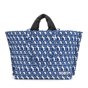 Tote Tous Denim Manifesto Blankyt | CZ-QNVETD859