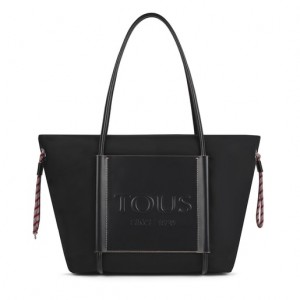 Tote Tous Large Empire Soft Černé | CZ-XTUBRW728