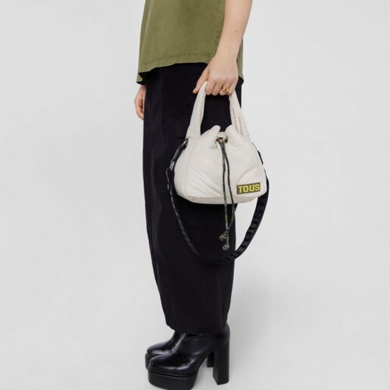 Bucket Bag Tous Carol Soft Béžový | CZ-ZRIQDV034