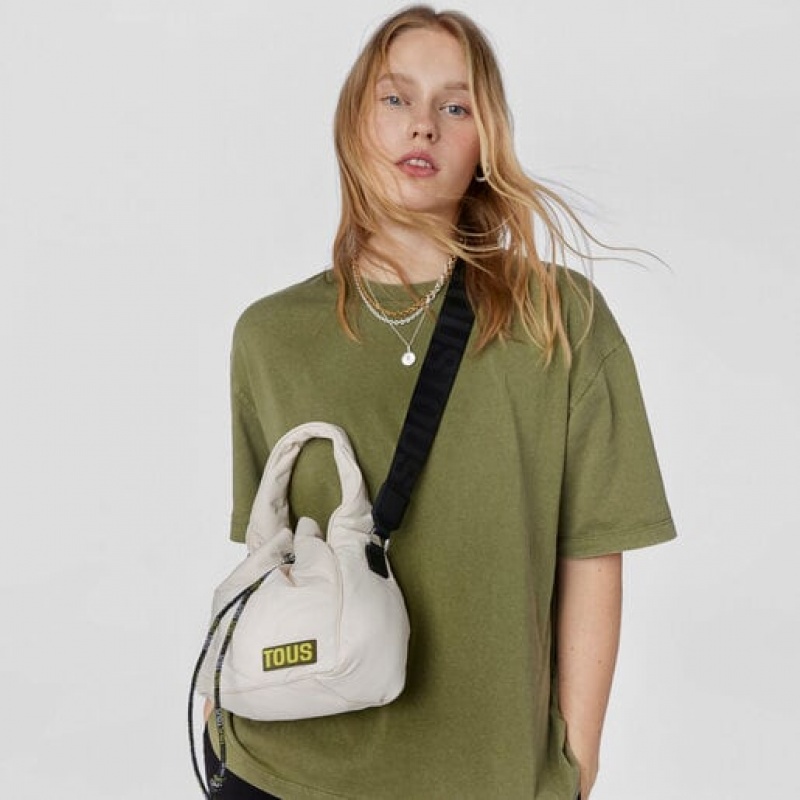 Bucket Bag Tous Carol Soft Béžový | CZ-ZRIQDV034