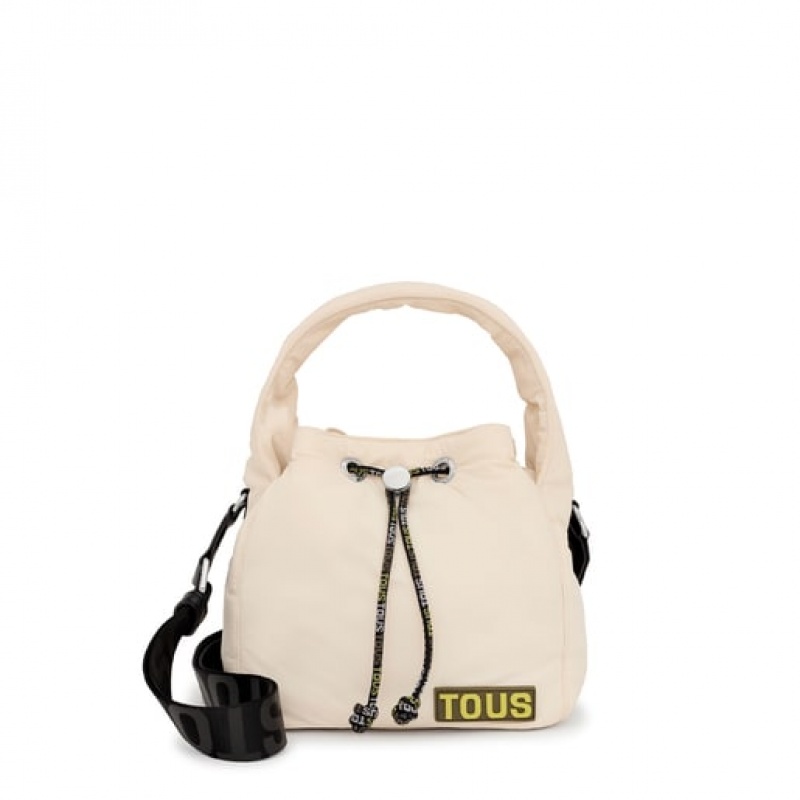 Bucket Bag Tous Carol Soft Béžový | CZ-ZRIQDV034