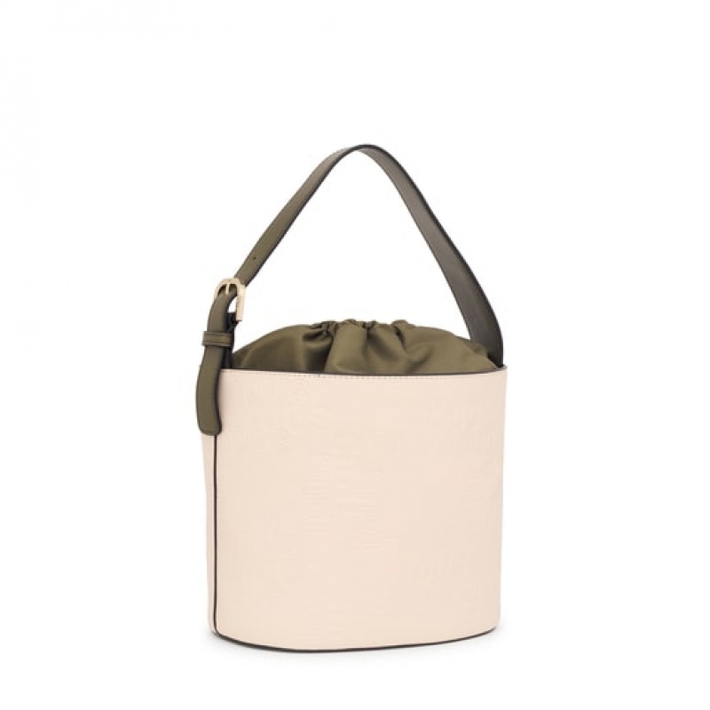 Bucket Bag Tous Nanda Béžový | CZ-PRDTAH987