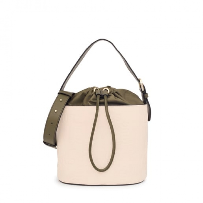 Bucket Bag Tous Nanda Béžový | CZ-PRDTAH987