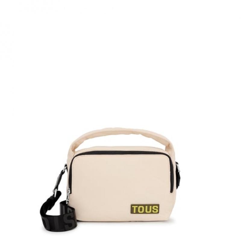 Crossbody Kabelka Tous Carol Soft Béžový | CZ-UDJOSL270