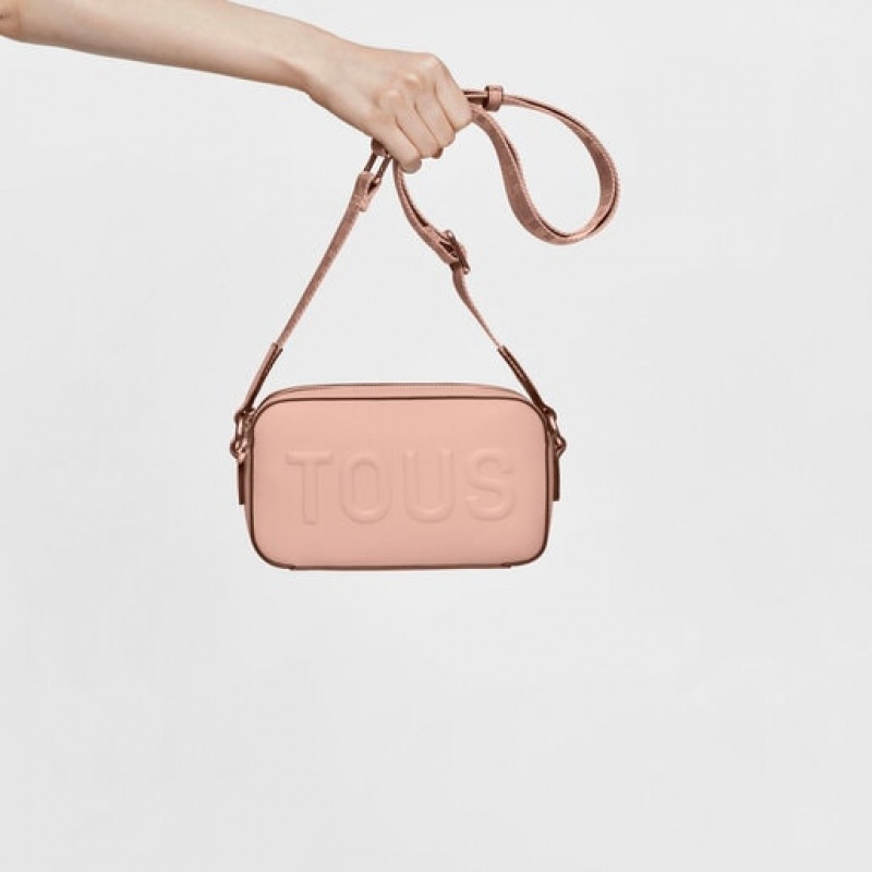 Crossbody Kabelka Tous La Rue New Reporter Béžový | CZ-LOCXVJ496