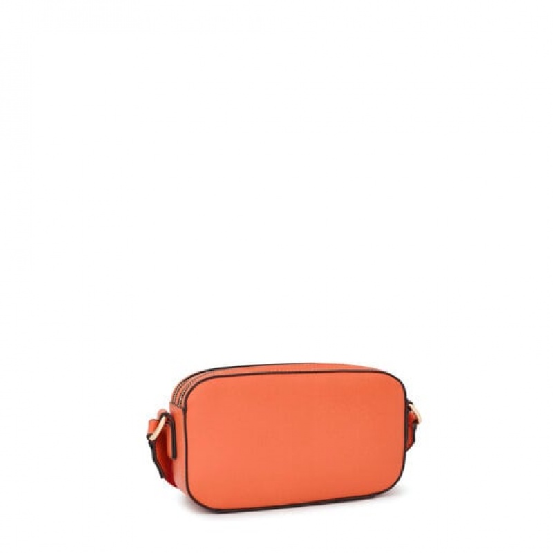 Crossbody Kabelka Tous La Rue New Reporter Oranžové | CZ-RSXUGZ954