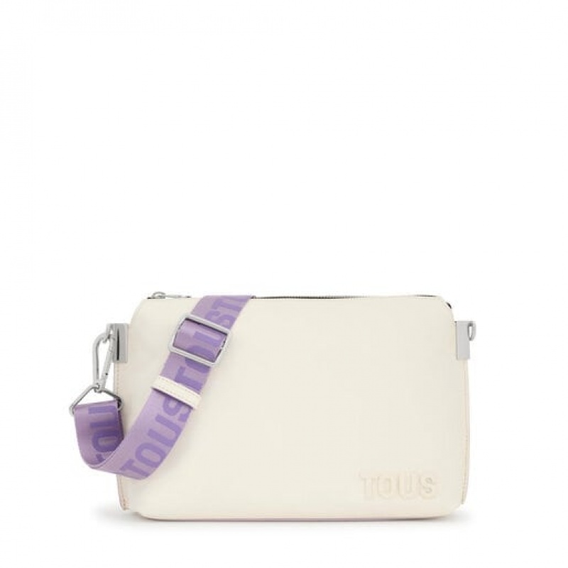 Crossbody Kabelka Tous Læder Candy Béžový | CZ-WTPNOY765