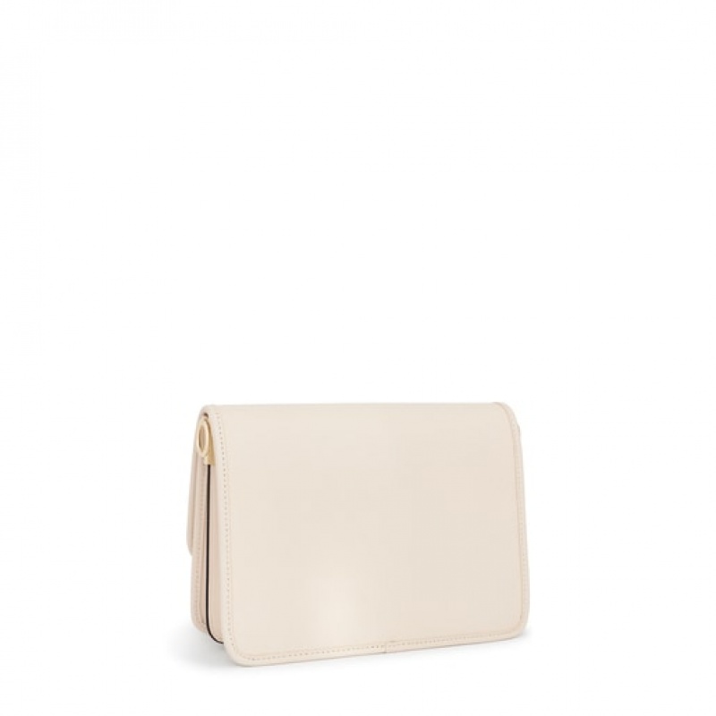 Crossbody Kabelka Tous Medium La Rue Audree Ivory | CZ-LWZHPI502