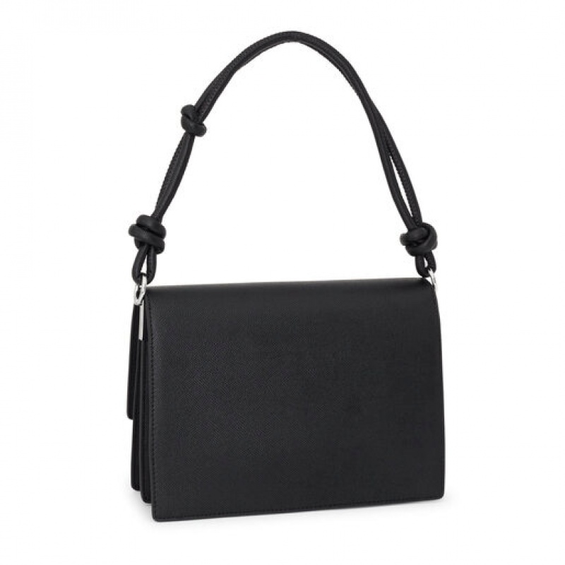 Crossbody Kabelka Tous Medium La Rue New Audree Černé | CZ-DVJLCB138