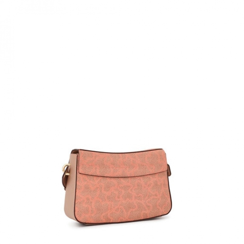 Crossbody Kabelka Tous Small Kaos Icon Oranžové | CZ-BDXURV207