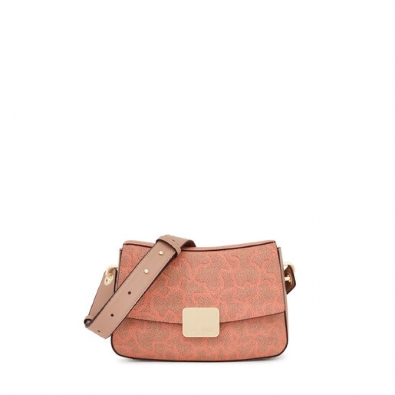 Crossbody Kabelka Tous Small Kaos Icon Oranžové | CZ-BDXURV207