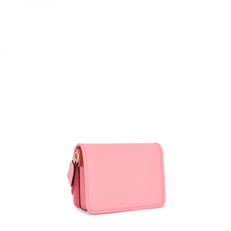 Crossbody Kabelka Tous Small La Rue Audree Růžové | CZ-BUFGNT821