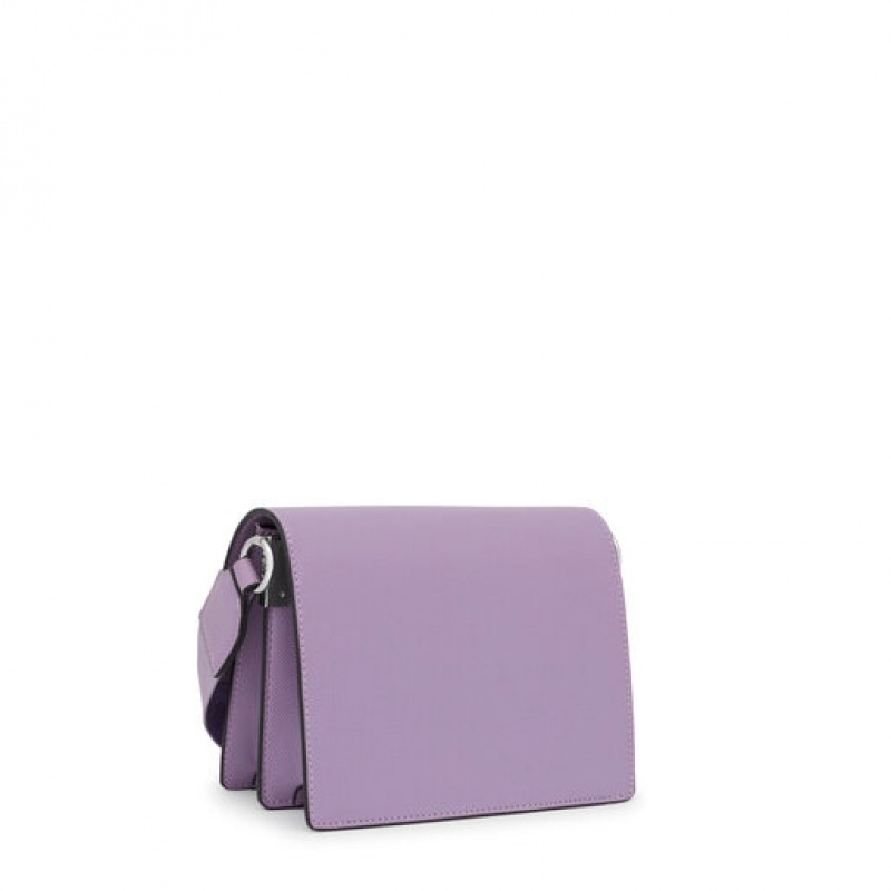 Crossbody Kabelka Tous Small La Rue New Audree Lilac | CZ-FYQNRV407