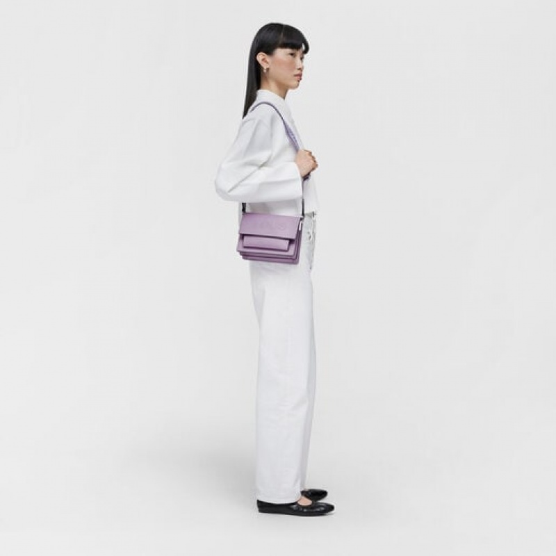 Crossbody Kabelka Tous Small La Rue New Audree Lilac | CZ-FYQNRV407