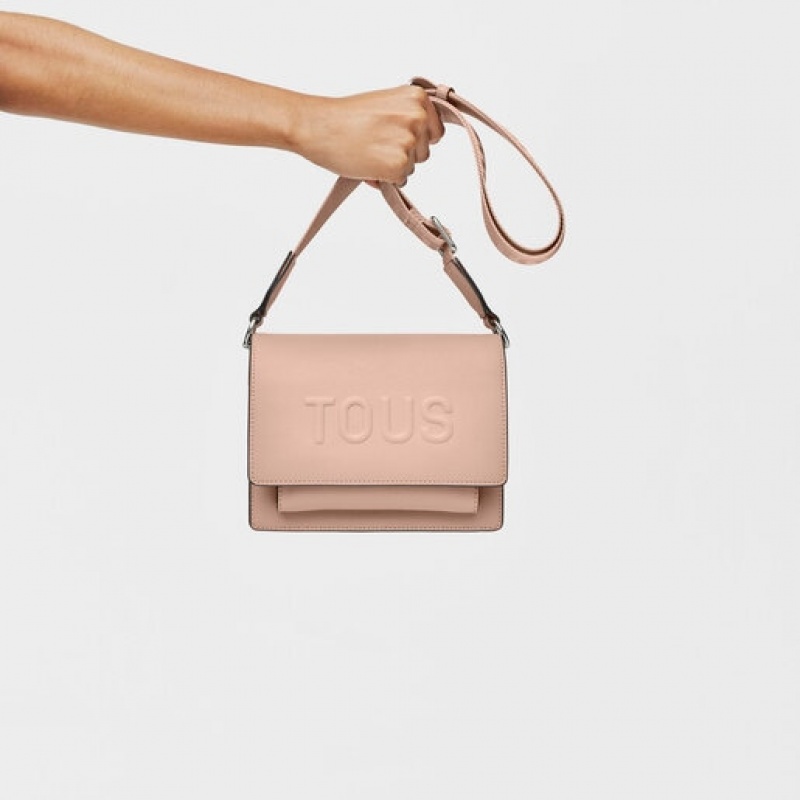 Crossbody Kabelka Tous Small La Rue New Audree Béžový | CZ-ASEYKW730