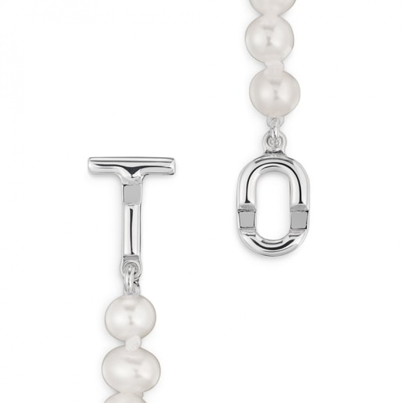 Náramek Tous Cultured Pearls Manifesto Stříbrné | CZ-WXRJLY324