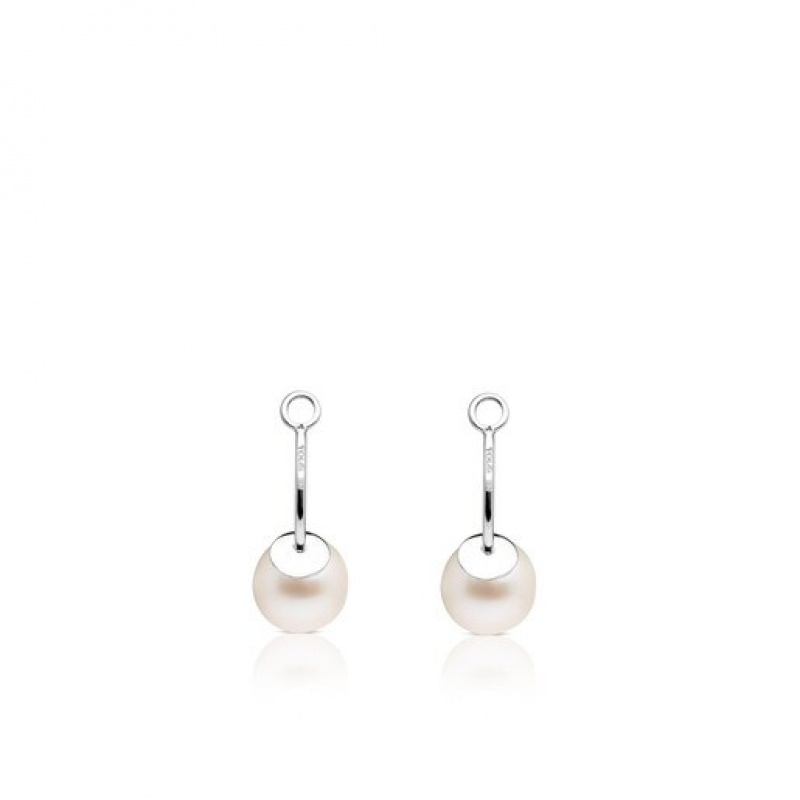 Náušnice Tous Pearl Extension With Pearl Stříbrné | CZ-ZNFGWP385