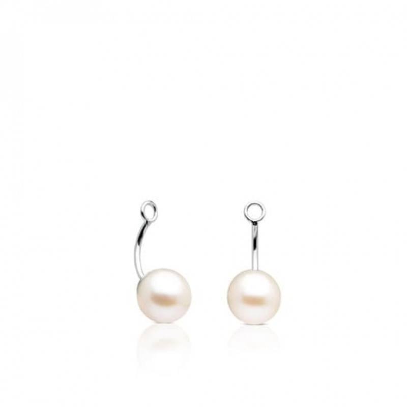 Náušnice Tous Pearl Extension With Pearl Stříbrné | CZ-ZNFGWP385