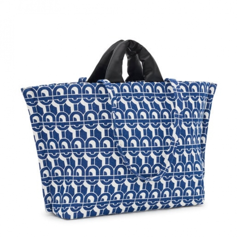 Tote Tous Denim Manifesto Blankyt | CZ-QNVETD859