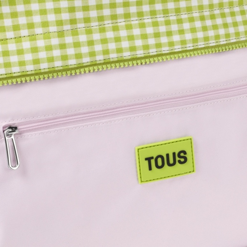 Tote Tous Large Carol Vichy Zelene | CZ-YHQOSK651