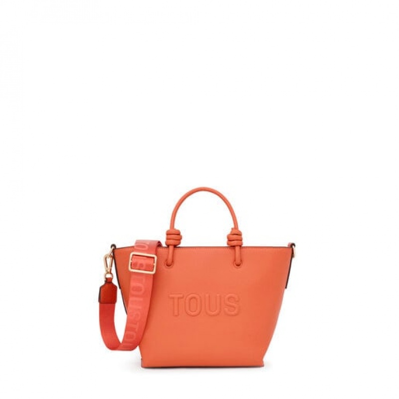 Tote Tous Small La Rue New Oranžové | CZ-INPUZQ481