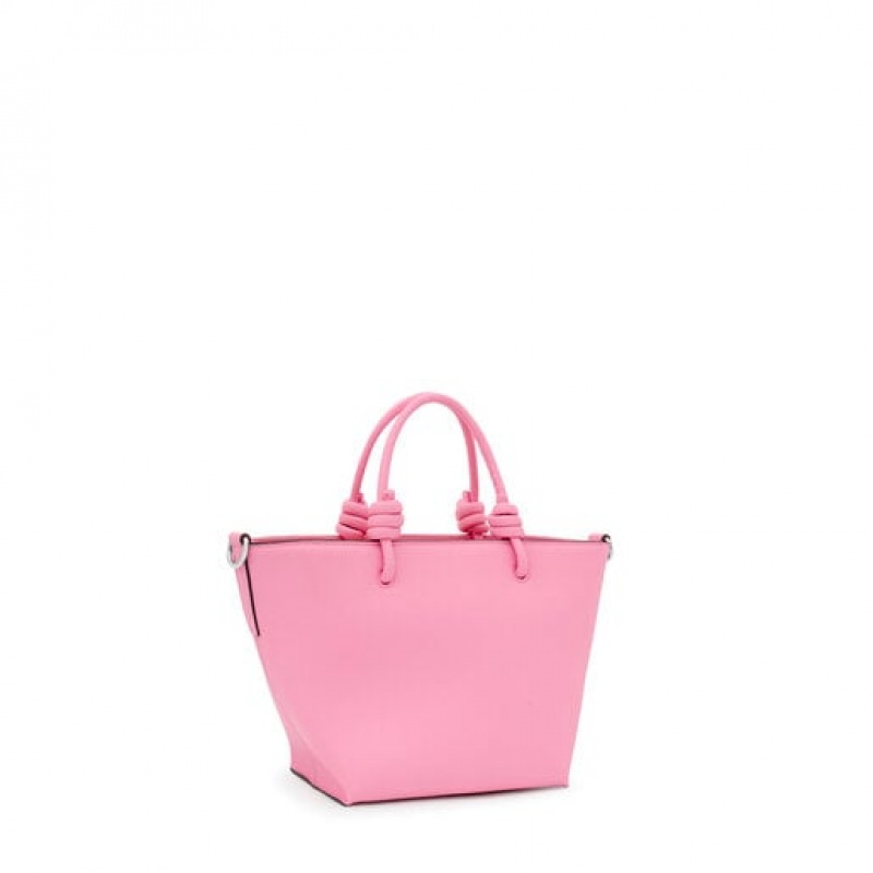 Tote Tous Small La Rue New Růžové | CZ-QLFNRG492