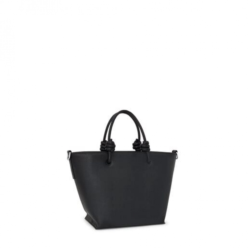 Tote Tous Small La Rue New Černé | CZ-PTZGNA952