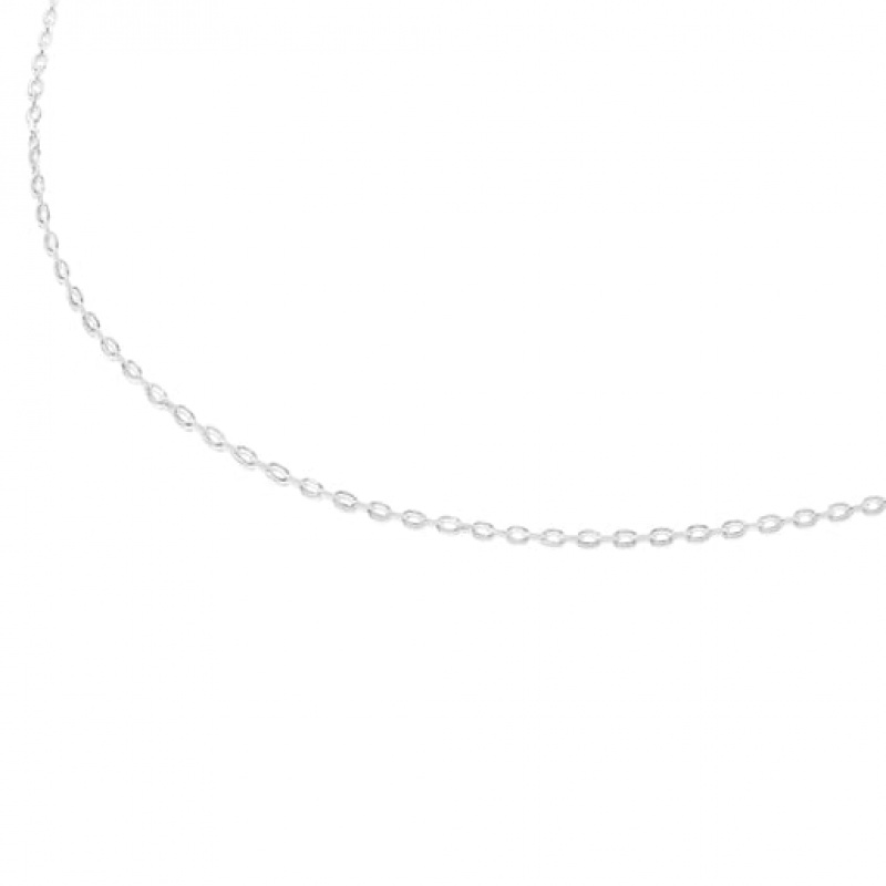 Řetízkový Popruh Tous Choker With Oval Rings 45cm Stříbrné | CZ-ZMBJSU621