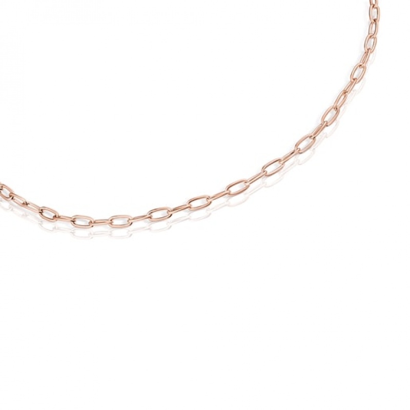 Řetízkový Popruh Tous Oval Choker Zlaté | CZ-HDOGVL918